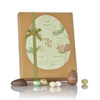 Påske Kalender m/Marcipanæg, choko. dragéæg & fyldt folieæg 192 g FORUDBESTIL NU